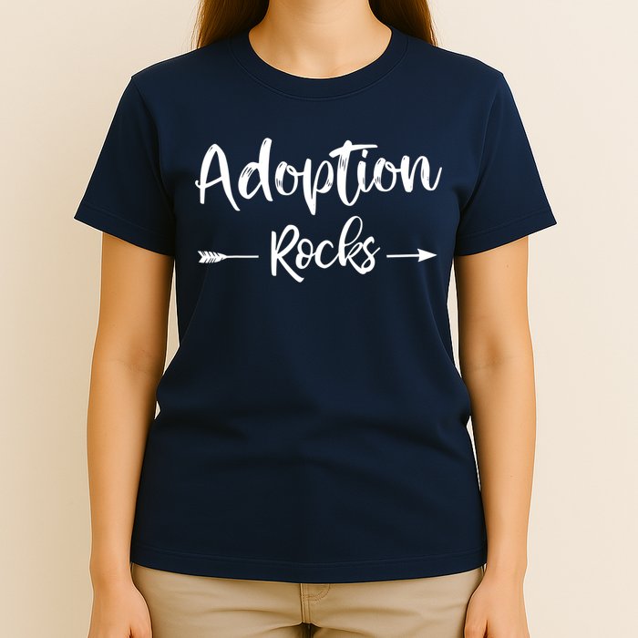 Adoption Rocks Cute Christian Adopt Adoption Day Family T-Shirt
