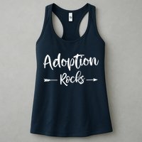 Adoption Rocks Cute Christian Adopt Adoption Day Family Womens Tank Top