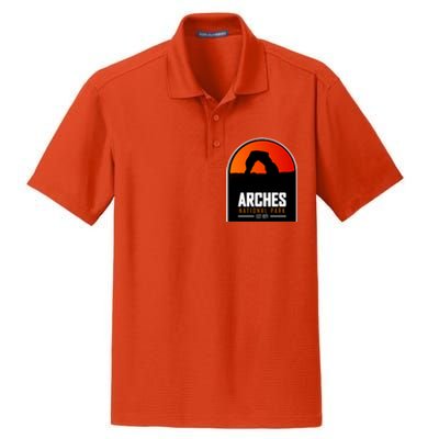 Arches National Park Dry Zone Grid Polo