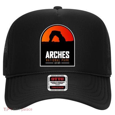 Arches National Park High Crown Mesh Back Trucker Hat