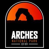 Arches National Park V-Neck T-Shirt