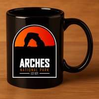 Arches National Park 11oz C Handle Ceramic Mug