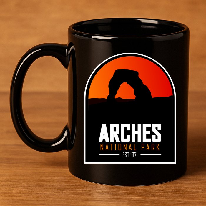 Arches National Park 11oz C Handle Ceramic Mug