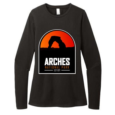 Arches National Park Womens CVC Long Sleeve Shirt