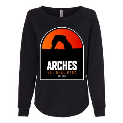 Arches National Park Womens California Wash Sweatshirt