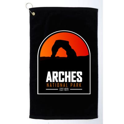 Arches National Park Platinum Collection Golf Towel