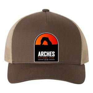 Arches National Park Yupoong Adult 5-Panel Trucker Hat