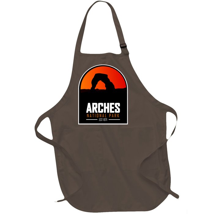 Arches National Park Full-Length Apron With Pockets