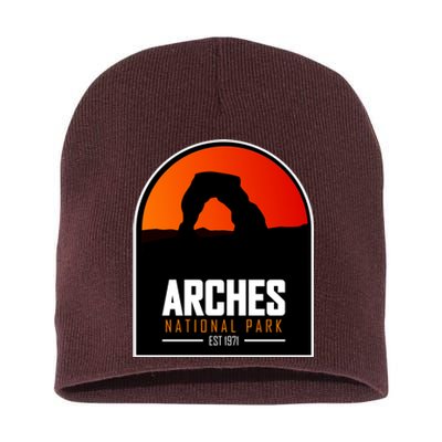 Arches National Park Short Acrylic Beanie