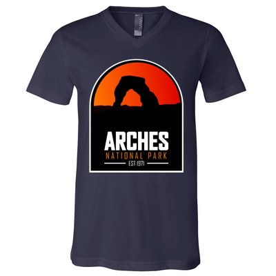 Arches National Park V-Neck T-Shirt