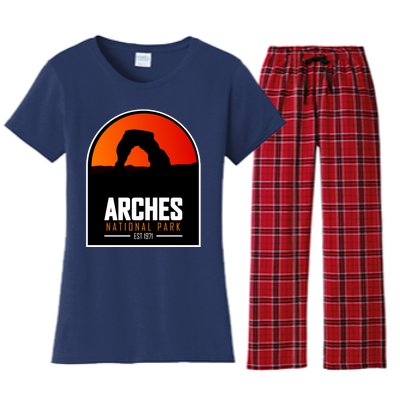 Arches National Park Women's Flannel Pajama Set