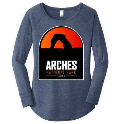 Arches National Park Women's Perfect Tri Tunic Long Sleeve Shirt