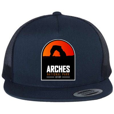 Arches National Park Flat Bill Trucker Hat