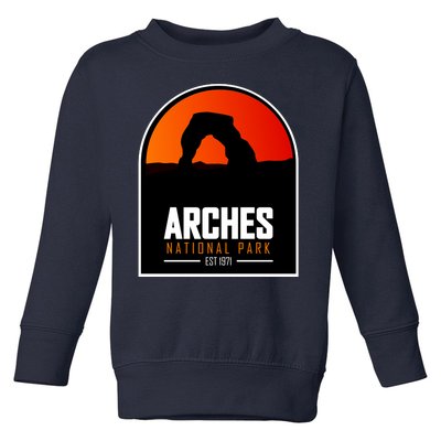 Arches National Park Toddler Sweatshirt