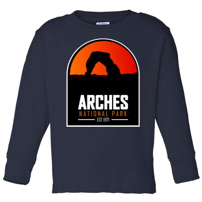 Arches National Park Toddler Long Sleeve Shirt