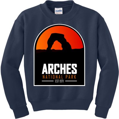 Arches National Park Kids Sweatshirt