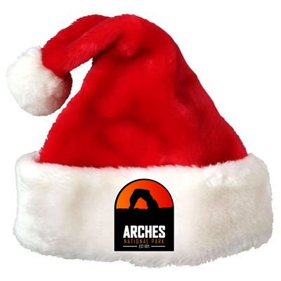 Arches National Park Premium Christmas Santa Hat