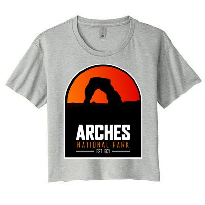 Arches National Park Women's Crop Top Tee