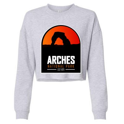 Arches National Park Cropped Pullover Crew