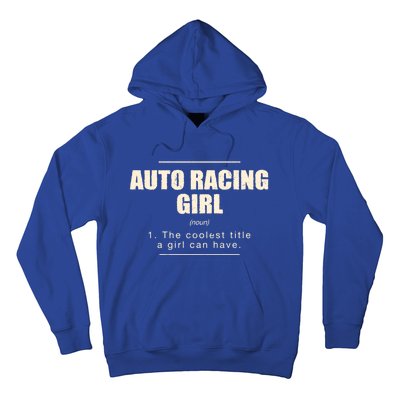 Auto Racing Definition Car Racing Adventure Sports Gift Hoodie