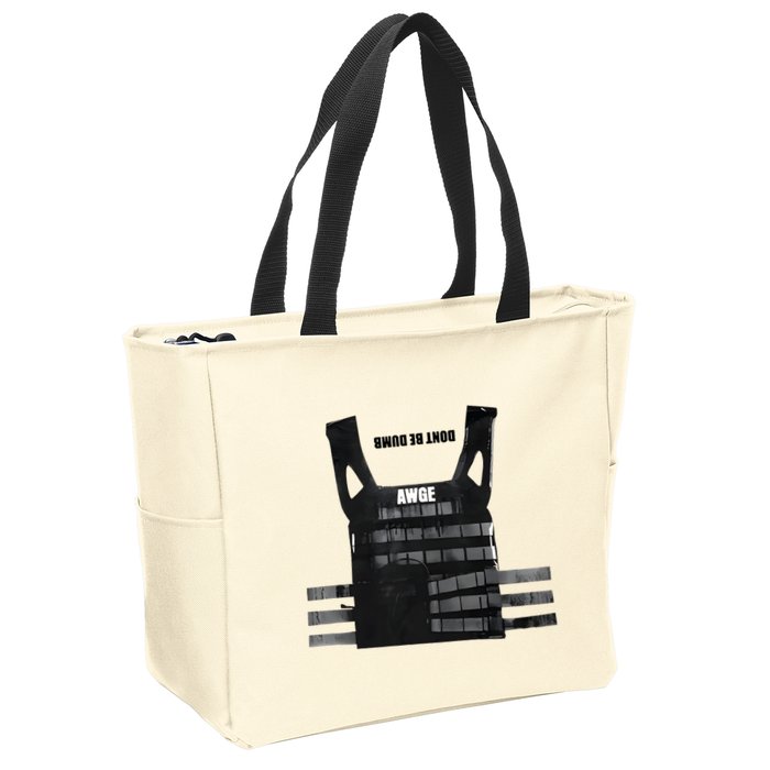 Asap Rocky DonT Be Dumb Zip Tote Bag