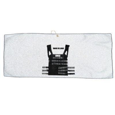 Asap Rocky DonT Be Dumb Large Microfiber Waffle Golf Towel
