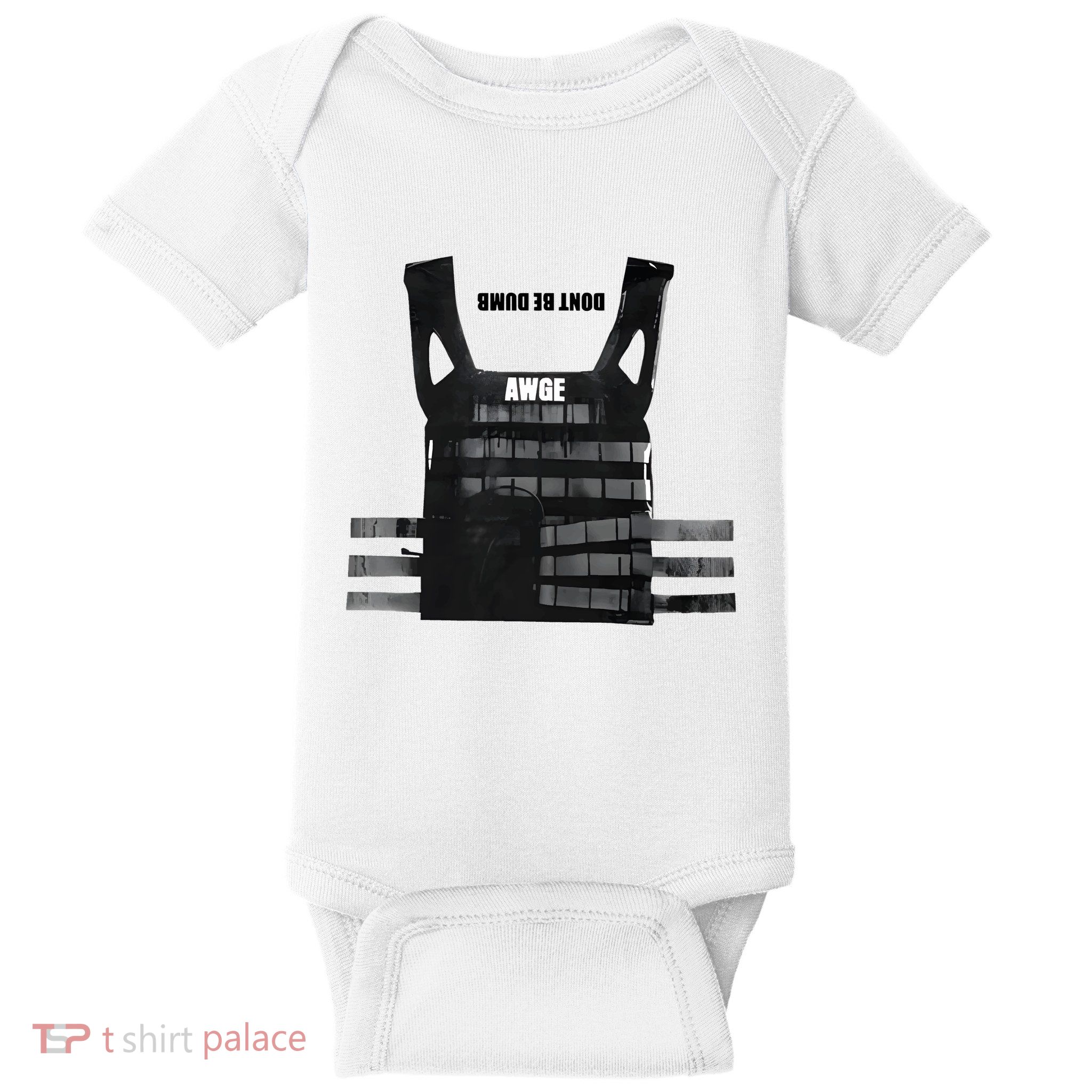Asap Rocky DonT Be Dumb Baby Bodysuit