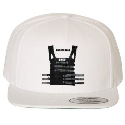 Asap Rocky DonT Be Dumb Wool Snapback Cap