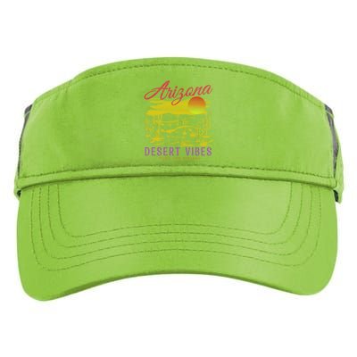 Arizona Retro Desert Vibes Adult Drive Performance Visor