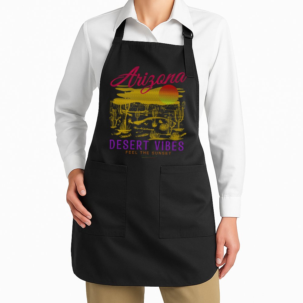 Arizona Retro Desert Vibes Apron