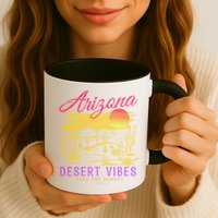 Arizona Retro Desert Vibes Mug