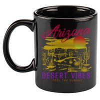 Arizona Retro Desert Vibes 11oz C Handle Ceramic Mug
