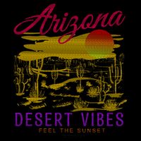 Arizona Retro Desert Vibes 16 in Basic Backpack