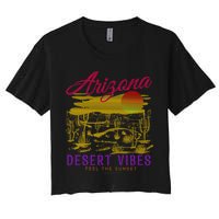Arizona Retro Desert Vibes Crop Top