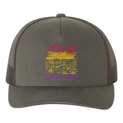 Arizona Retro Desert Vibes Yupoong Adult 5-Panel Trucker Hat