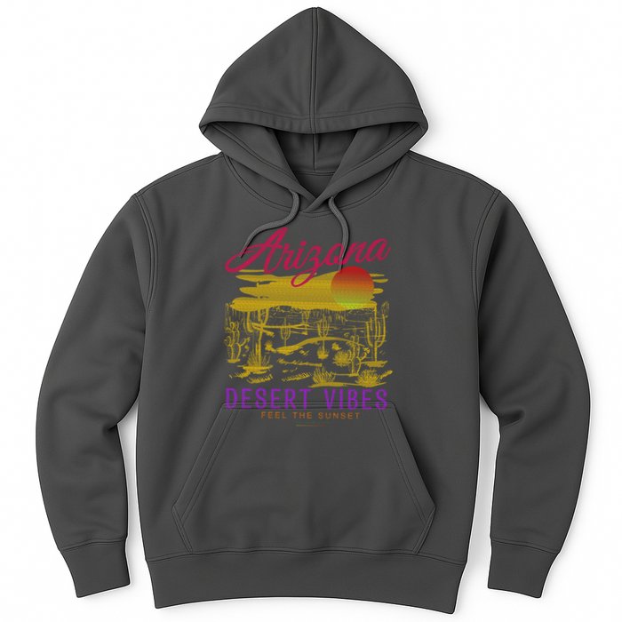 Arizona Retro Desert Vibes Hoodie