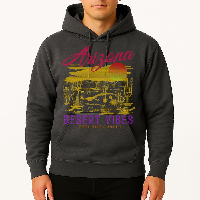 Arizona Retro Desert Vibes Hoodie