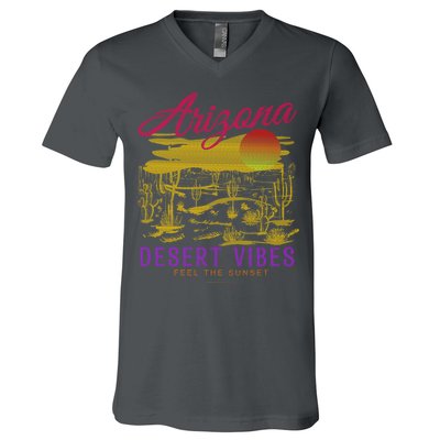 Arizona Retro Desert Vibes V-Neck T-Shirt