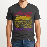 Arizona Retro Desert Vibes V-Neck T-Shirt