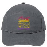 Arizona Retro Desert Vibes 7-Panel Snapback Hat