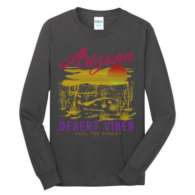 Arizona Retro Desert Vibes Tall Long Sleeve T-Shirt