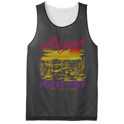 Arizona Retro Desert Vibes Mesh Reversible Basketball Jersey Tank