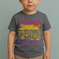 Arizona Retro Desert Vibes Toddler T-Shirt