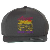 Arizona Retro Desert Vibes Wool Snapback Cap