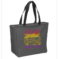 Arizona Retro Desert Vibes Zip Tote Bag