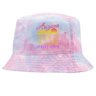 Arizona Retro Desert Vibes Tie-Dyed Bucket Hat