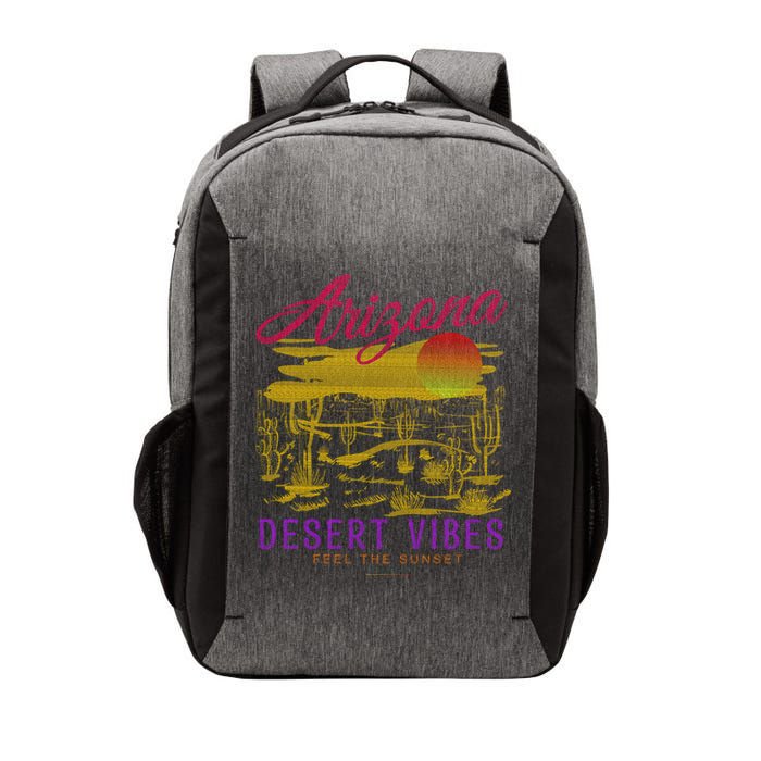 Arizona Retro Desert Vibes Vector Backpack