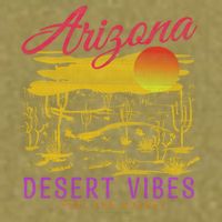 Arizona Retro Desert Vibes Garment-Dyed Women's Muscle Tee