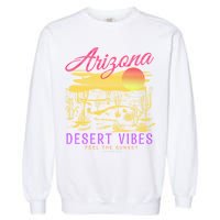 Arizona Retro Desert Vibes Garment-Dyed Sweatshirt
