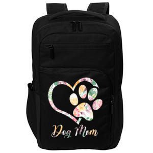 Animal Rescue Dog Paw Print Tie Dye Rainbow Dog Love Impact Tech Backpack